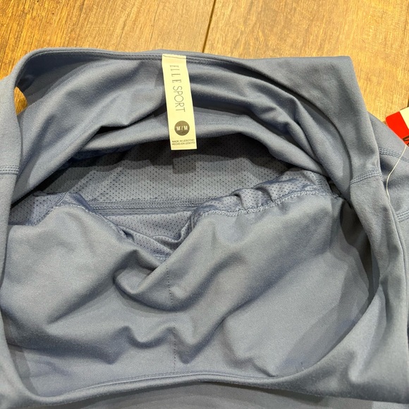 Elle Sport Womens Blue Active Tank Dress Tennis With Built In Bra and Shorts NWT - Picture 6 of 10